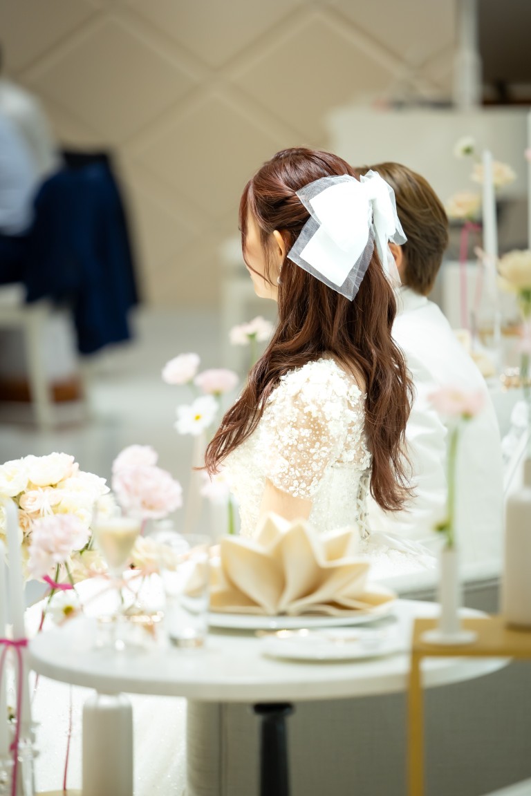 挙式〜披露宴のスタイルチェンジ